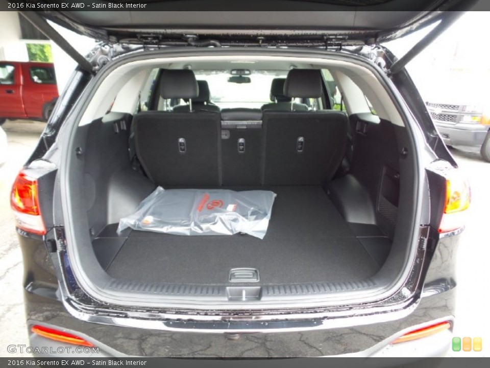 Satin Black Interior Trunk for the 2016 Kia Sorento EX AWD #104827690