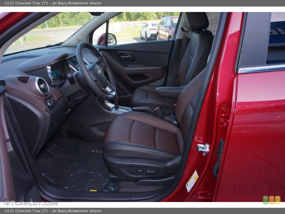Jet Black/Brownstone Interior Photo for the 2015 Chevrolet Trax LTZ #104836867