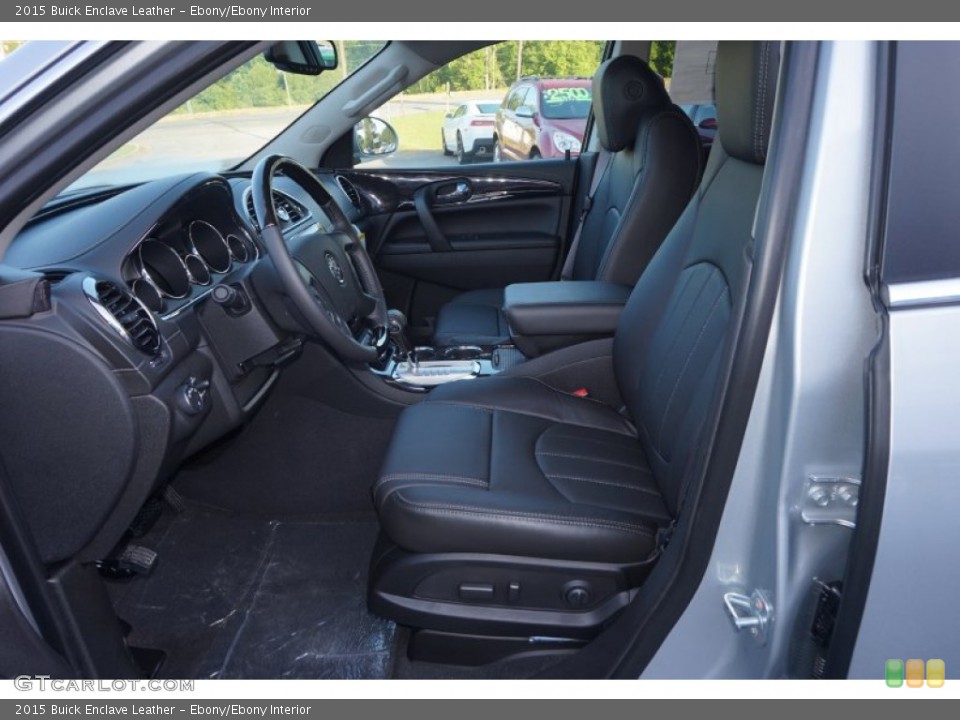 Ebony/Ebony Interior Photo for the 2015 Buick Enclave Leather #104837365