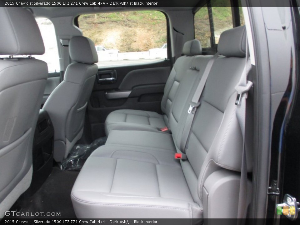 Dark Ash/Jet Black Interior Rear Seat for the 2015 Chevrolet Silverado 1500 LTZ Z71 Crew Cab 4x4 #104852471