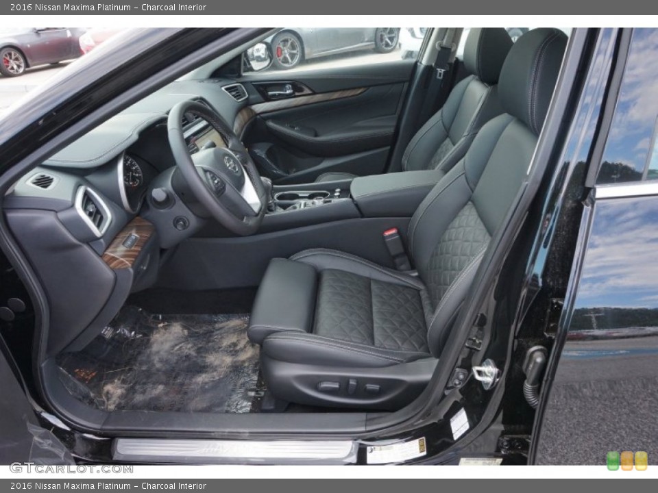 Charcoal Interior Photo for the 2016 Nissan Maxima Platinum #104865802