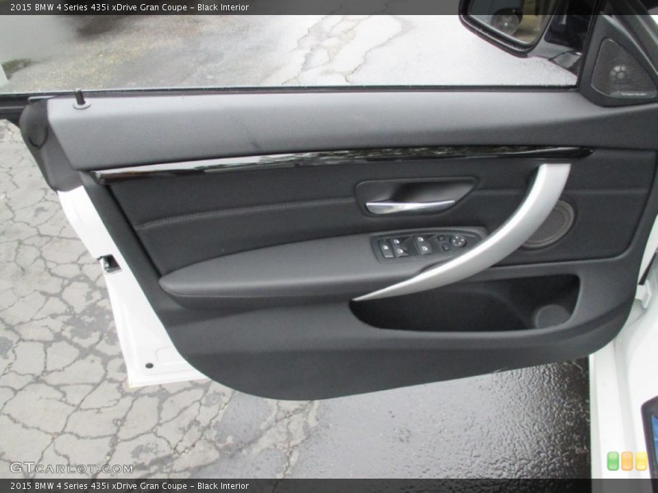 Black Interior Door Panel for the 2015 BMW 4 Series 435i xDrive Gran Coupe #104869331