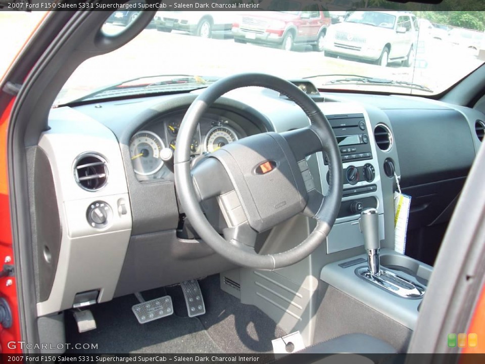 Saleen Dark Charcoal Interior Photo for the 2007 Ford F150 Saleen S331 Supercharged SuperCab #10487368