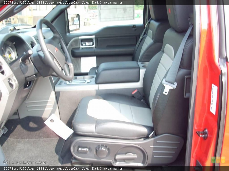 Saleen Dark Charcoal Interior Photo for the 2007 Ford F150 Saleen S331 Supercharged SuperCab #10487373