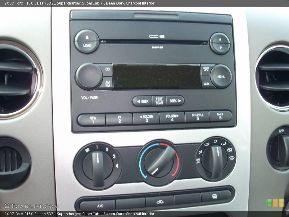 Saleen Dark Charcoal Interior Controls for the 2007 Ford F150 Saleen S331 Supercharged SuperCab #10487398
