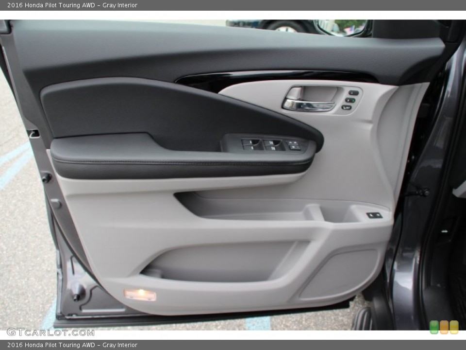Gray Interior Door Panel for the 2016 Honda Pilot Touring AWD #104875922