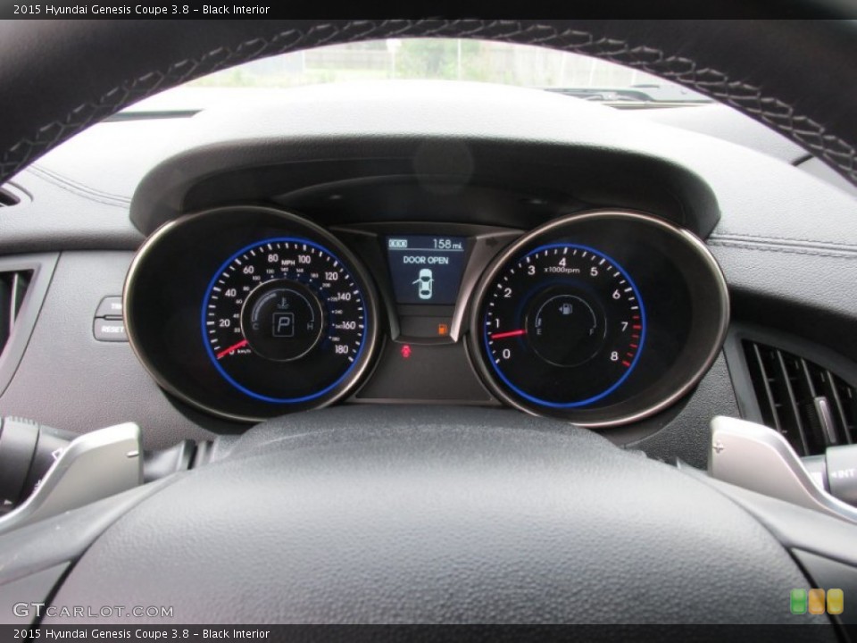 Black Interior Gauges for the 2015 Hyundai Genesis Coupe 3.8 #104891384