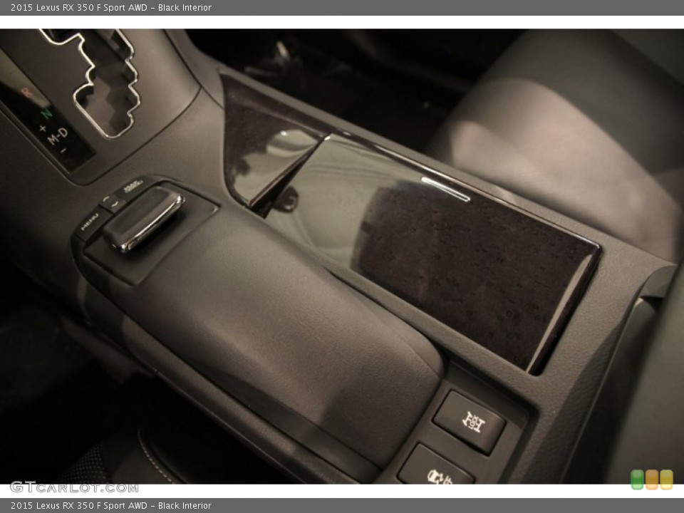 Black Interior Controls for the 2015 Lexus RX 350 F Sport AWD #104902085
