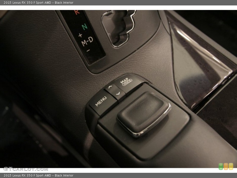 Black Interior Controls for the 2015 Lexus RX 350 F Sport AWD #104902103