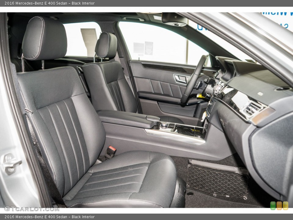 Black Interior Photo for the 2016 Mercedes-Benz E 400 Sedan #104907278
