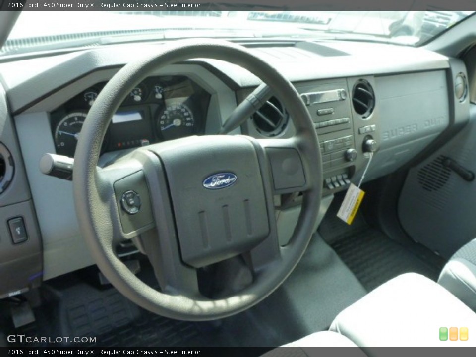 Steel Interior Dashboard for the 2016 Ford F450 Super Duty XL Regular Cab Chassis #104912828