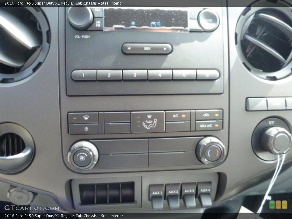 Steel Interior Controls for the 2016 Ford F450 Super Duty XL Regular Cab Chassis #104912906