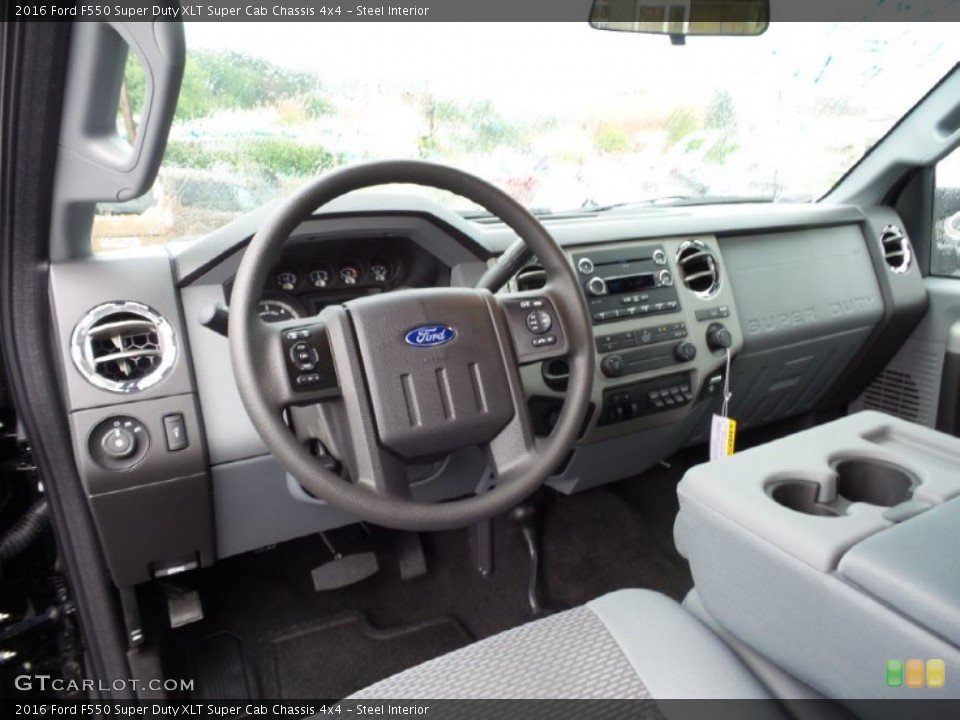 Steel 2016 Ford F550 Super Duty Interiors