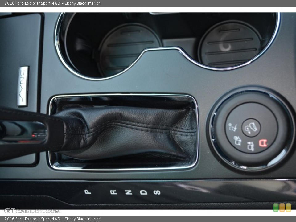 Ebony Black Interior Transmission for the 2016 Ford Explorer Sport 4WD #104920831