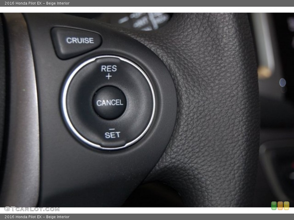 Beige Interior Controls for the 2016 Honda Pilot EX #104934561