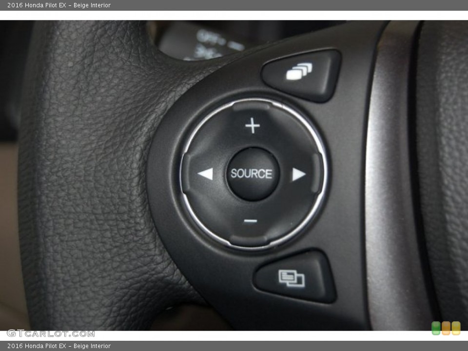Beige Interior Controls for the 2016 Honda Pilot EX #104934582