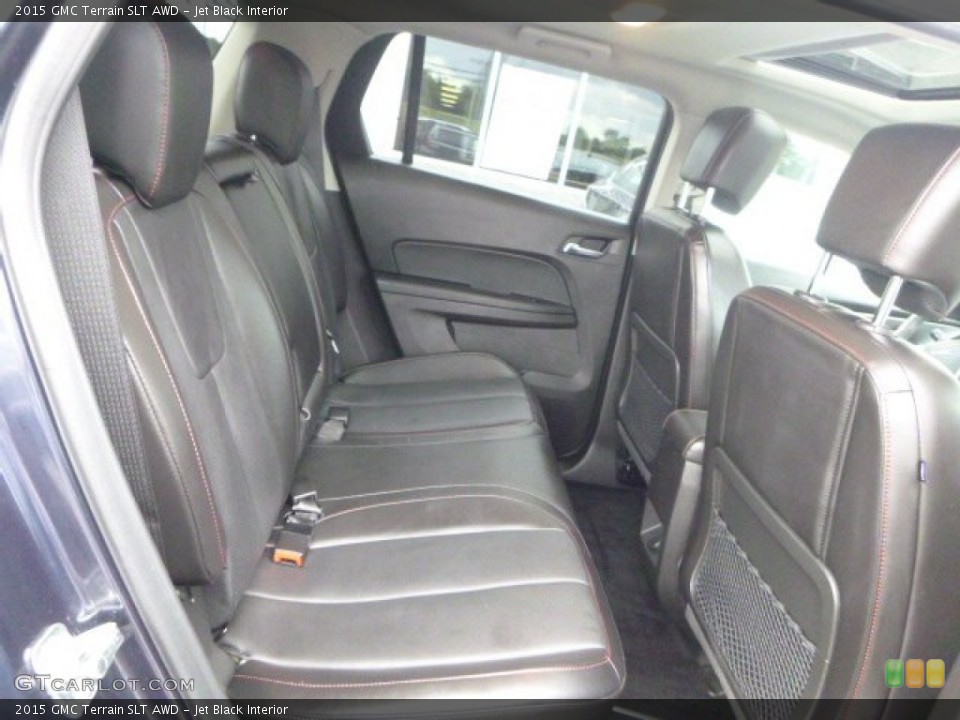Jet Black Interior Rear Seat for the 2015 GMC Terrain SLT AWD #104934593