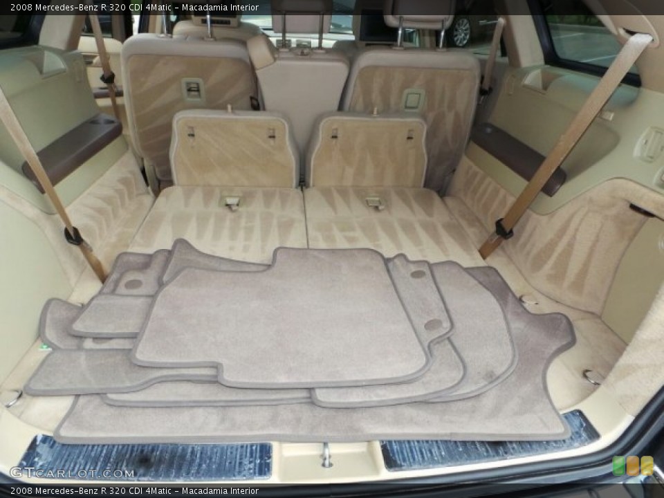 Macadamia Interior Trunk for the 2008 Mercedes-Benz R 320 CDI 4Matic #104950011