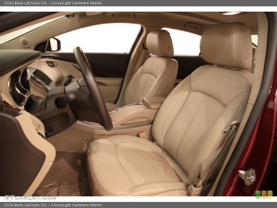 Cocoa/Light Cashmere Interior Photo for the 2010 Buick LaCrosse CXL #104968174
