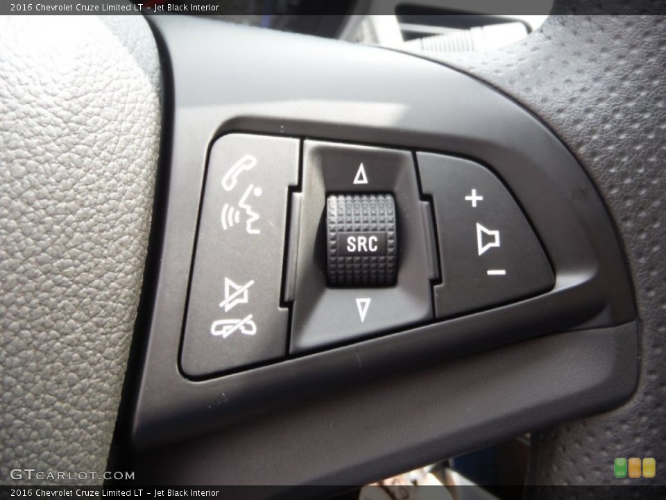 Jet Black Interior Controls for the 2016 Chevrolet Cruze Limited LT #104989365