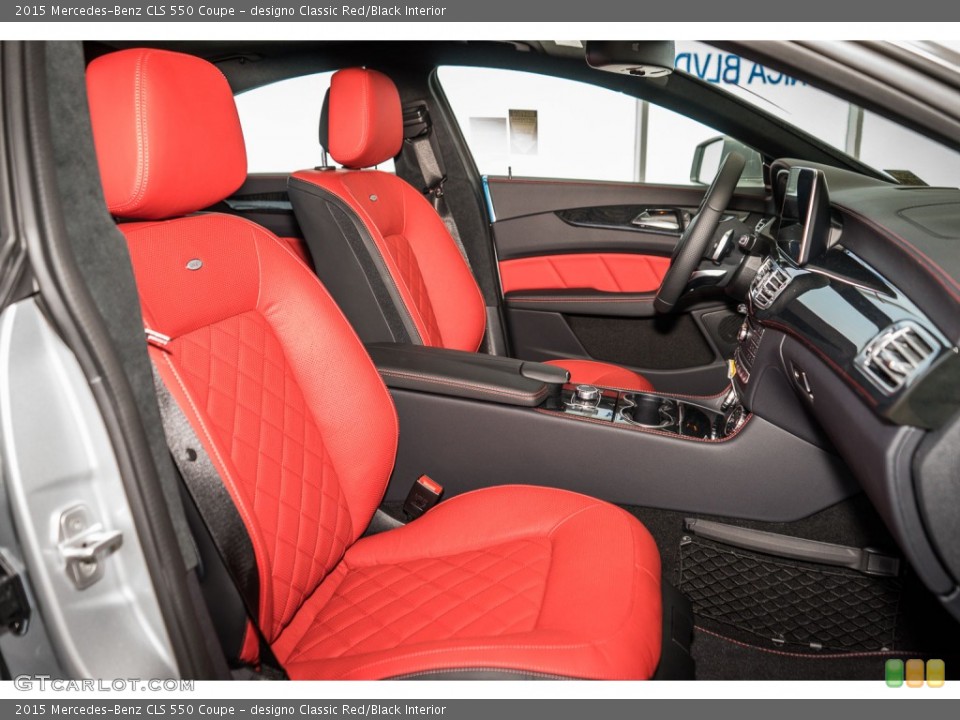 designo Classic Red/Black Interior Photo for the 2015 Mercedes-Benz CLS 550 Coupe #104991633