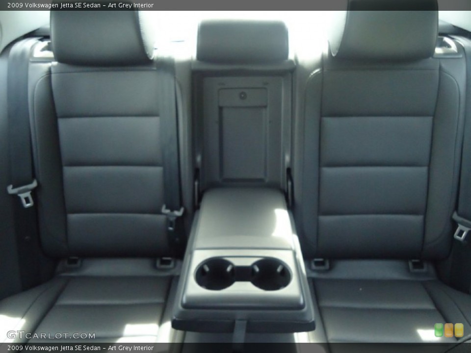 Art Grey Interior Rear Seat for the 2009 Volkswagen Jetta SE Sedan #104993364