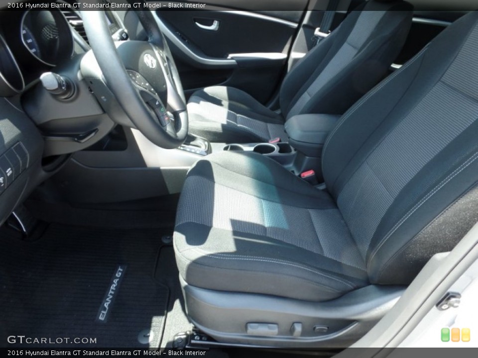 Black Interior Photo for the 2016 Hyundai Elantra GT  #104998554