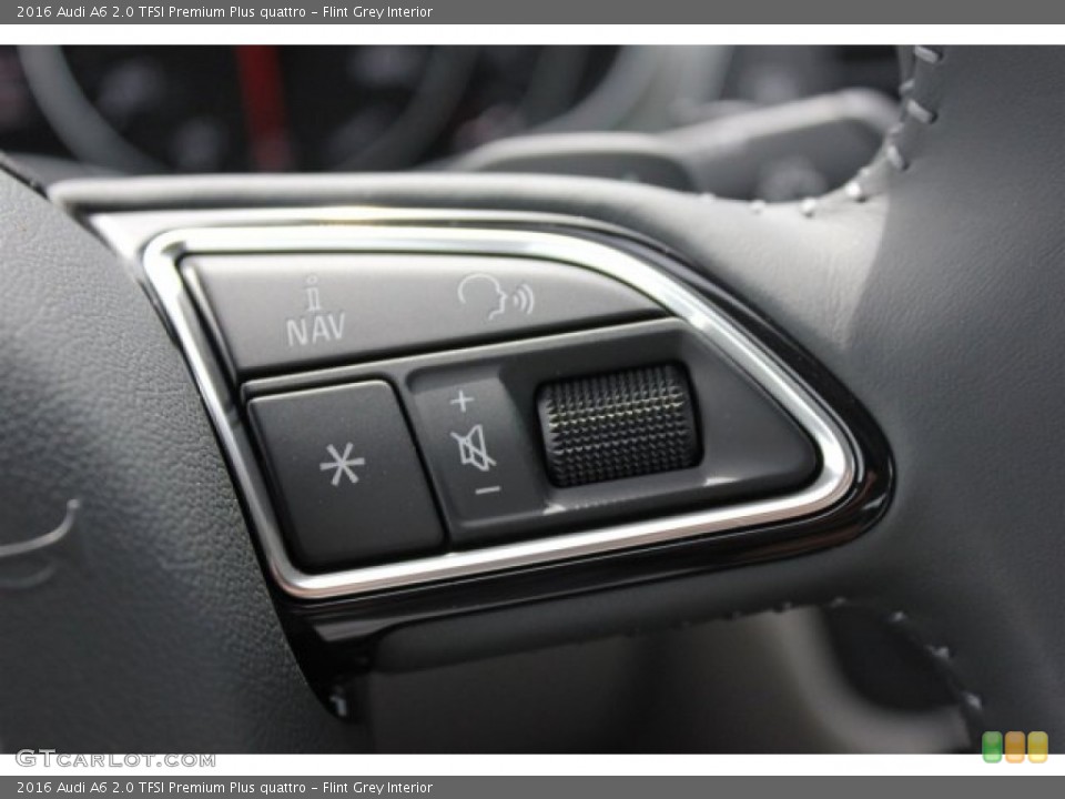 Flint Grey Interior Controls for the 2016 Audi A6 2.0 TFSI Premium Plus quattro #105003579