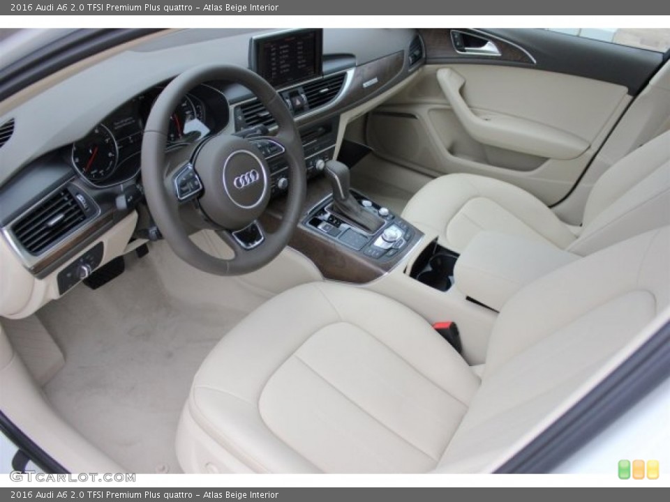 Atlas Beige Interior Photo for the 2016 Audi A6 2.0 TFSI Premium Plus quattro #105004095