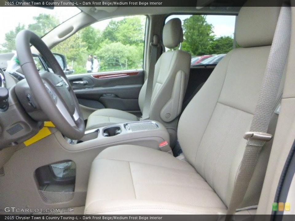 Dark Frost Beige/Medium Frost Beige Interior Photo for the 2015 Chrysler Town & Country Touring-L #105034239