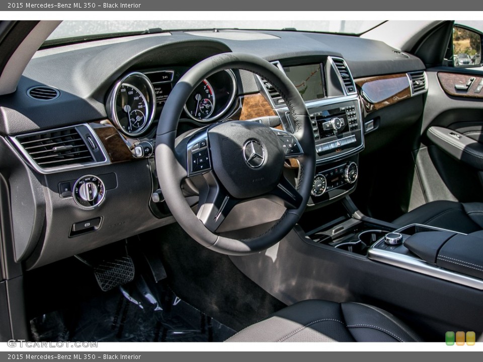 Black Interior Photo for the 2015 Mercedes-Benz ML 350 #105041337