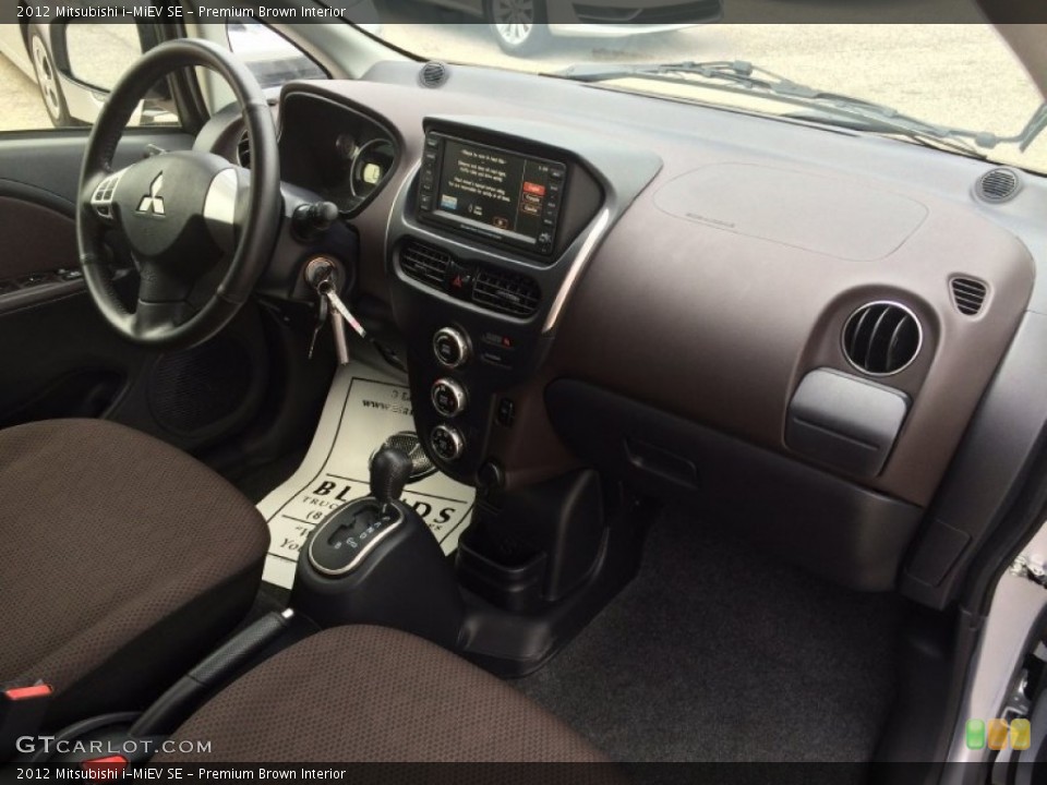 Premium Brown Interior Dashboard for the 2012 Mitsubishi i-MiEV SE #105042207