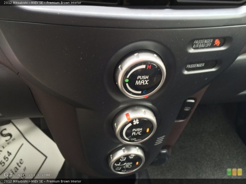 Premium Brown Interior Controls for the 2012 Mitsubishi i-MiEV SE #105042456