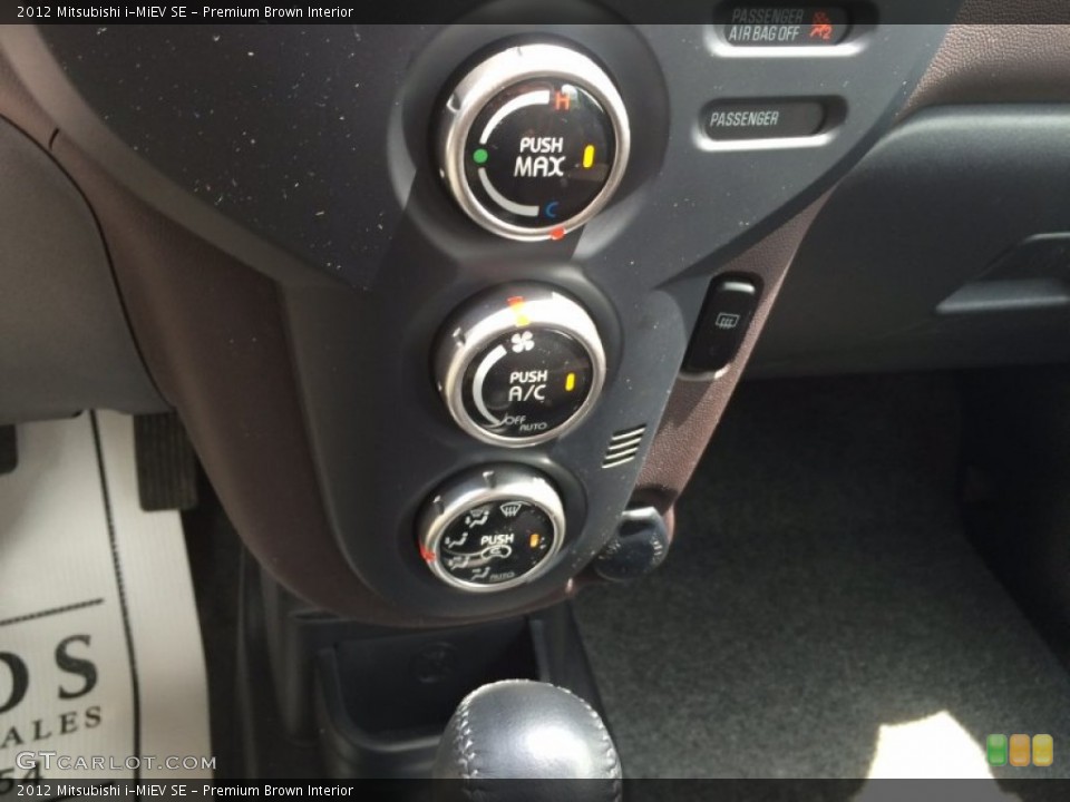 Premium Brown Interior Controls for the 2012 Mitsubishi i-MiEV SE #105042657