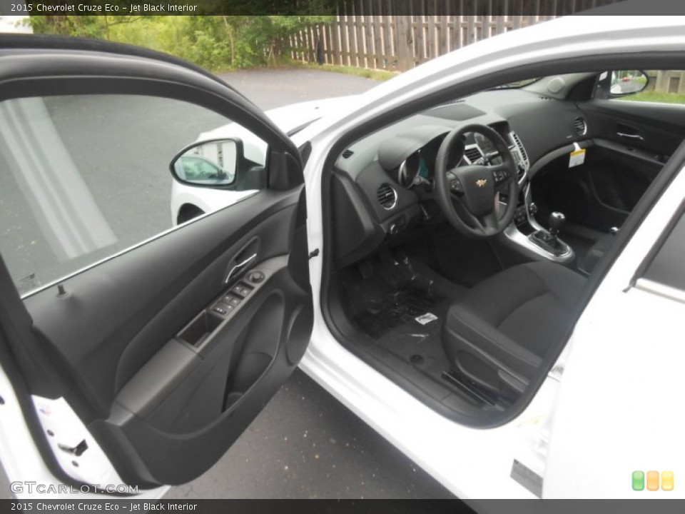 Jet Black Interior Photo for the 2015 Chevrolet Cruze Eco #105059379