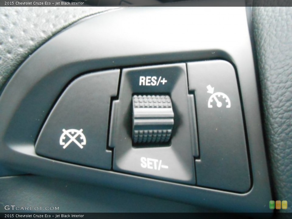 Jet Black Interior Controls for the 2015 Chevrolet Cruze Eco #105059412