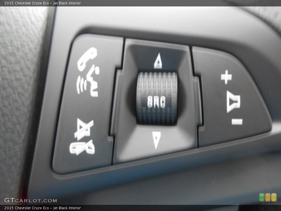 Jet Black Interior Controls for the 2015 Chevrolet Cruze Eco #105059427