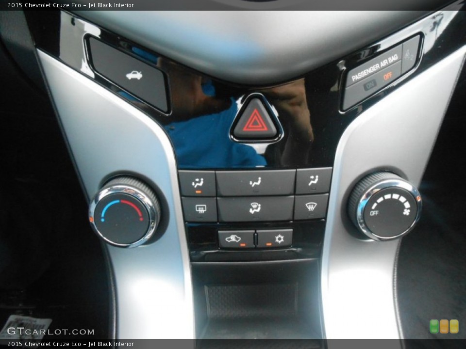 Jet Black Interior Controls for the 2015 Chevrolet Cruze Eco #105059463