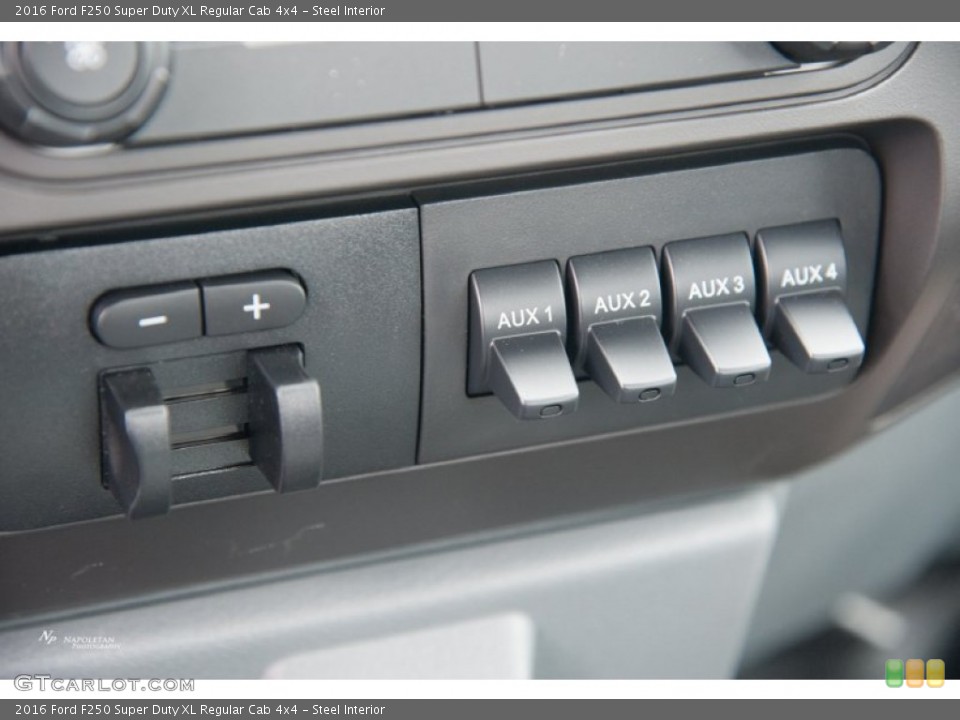 Steel Interior Controls for the 2016 Ford F250 Super Duty XL Regular Cab 4x4 #105070470