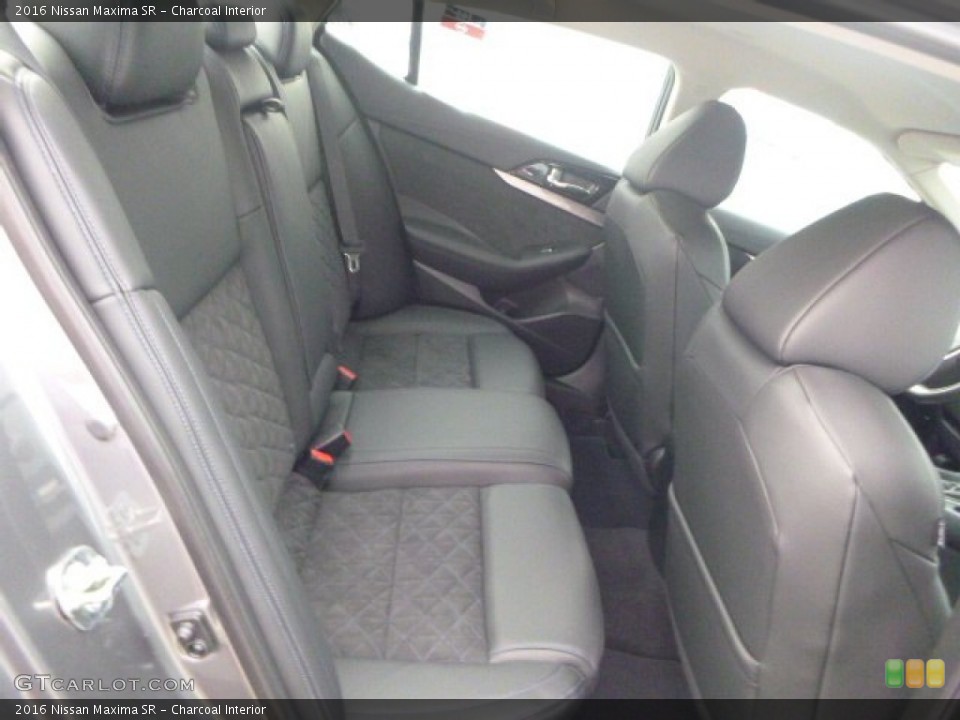 Charcoal Interior Rear Seat for the 2016 Nissan Maxima SR #105076119