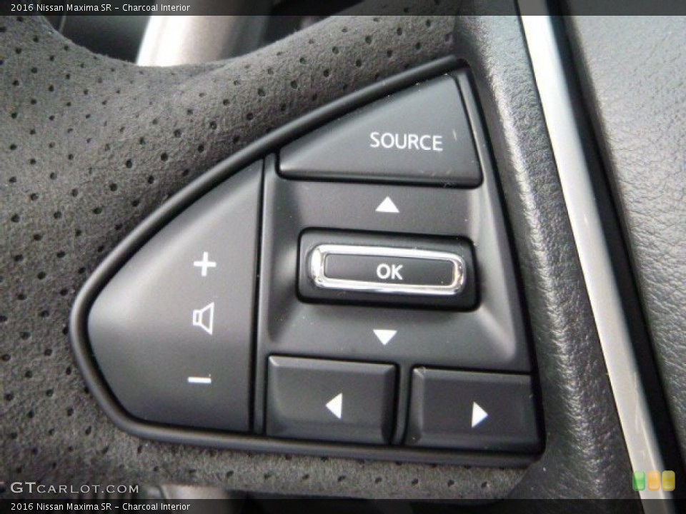 Charcoal Interior Controls for the 2016 Nissan Maxima SR #105076254