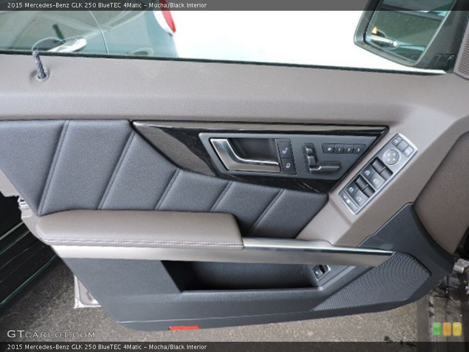 Mocha/Black Interior Door Panel for the 2015 Mercedes-Benz GLK 250 BlueTEC 4Matic #105082890