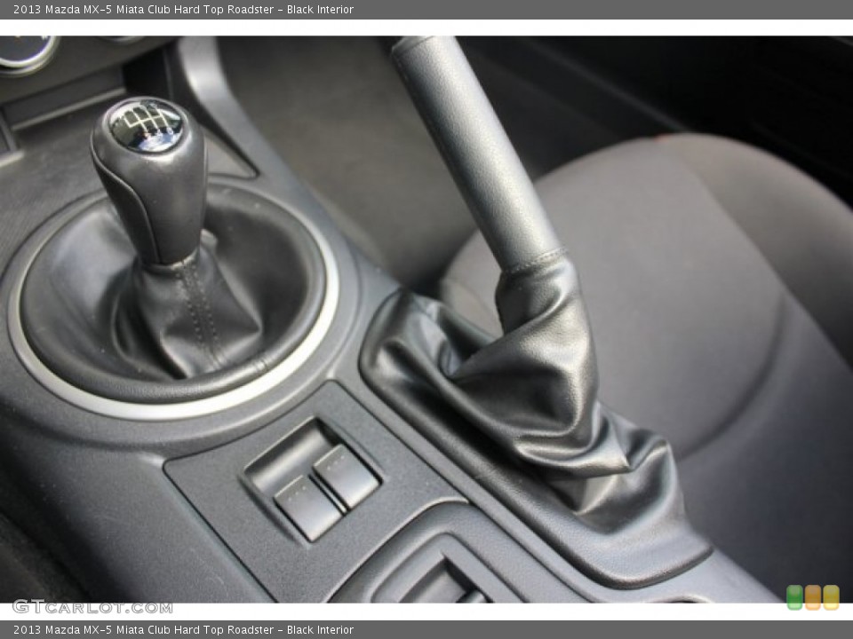 Black Interior Transmission for the 2013 Mazda MX-5 Miata Club Hard Top Roadster #105083856