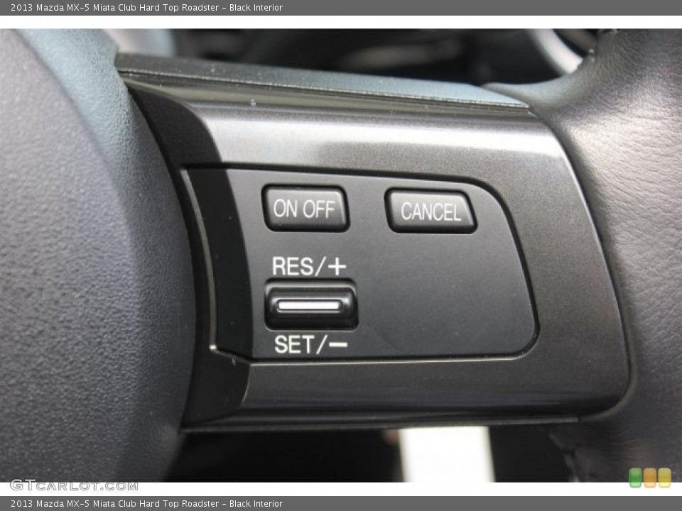 Black Interior Controls for the 2013 Mazda MX-5 Miata Club Hard Top Roadster #105083952