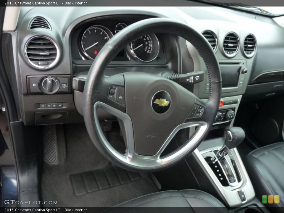 Black Interior Dashboard for the 2015 Chevrolet Captiva Sport LT #105084549