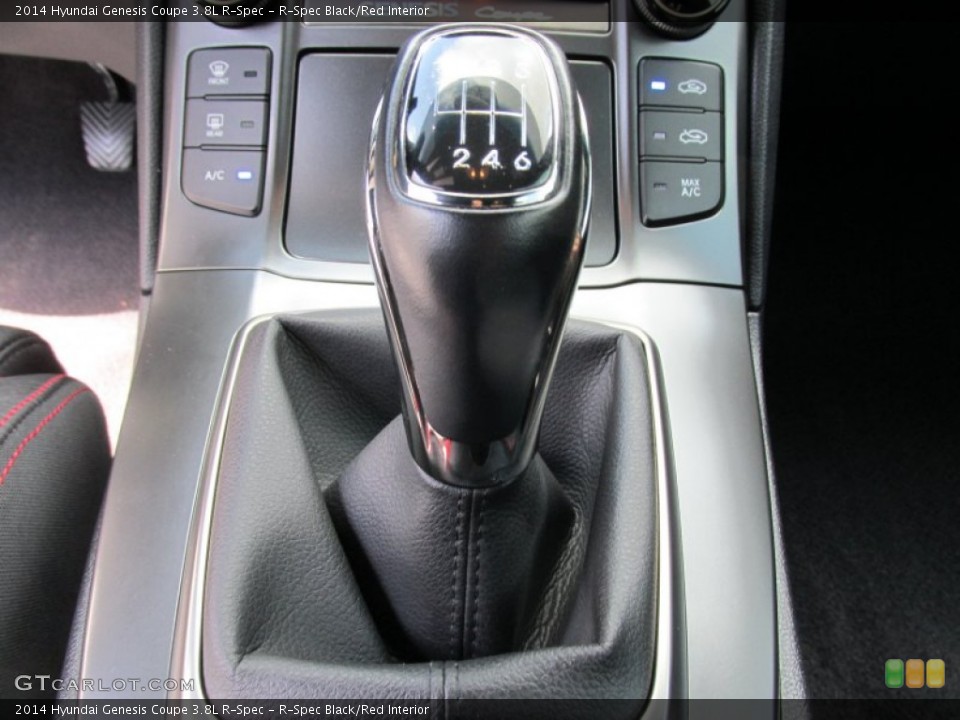 R-Spec Black/Red Interior Transmission for the 2014 Hyundai Genesis Coupe 3.8L R-Spec #105095577