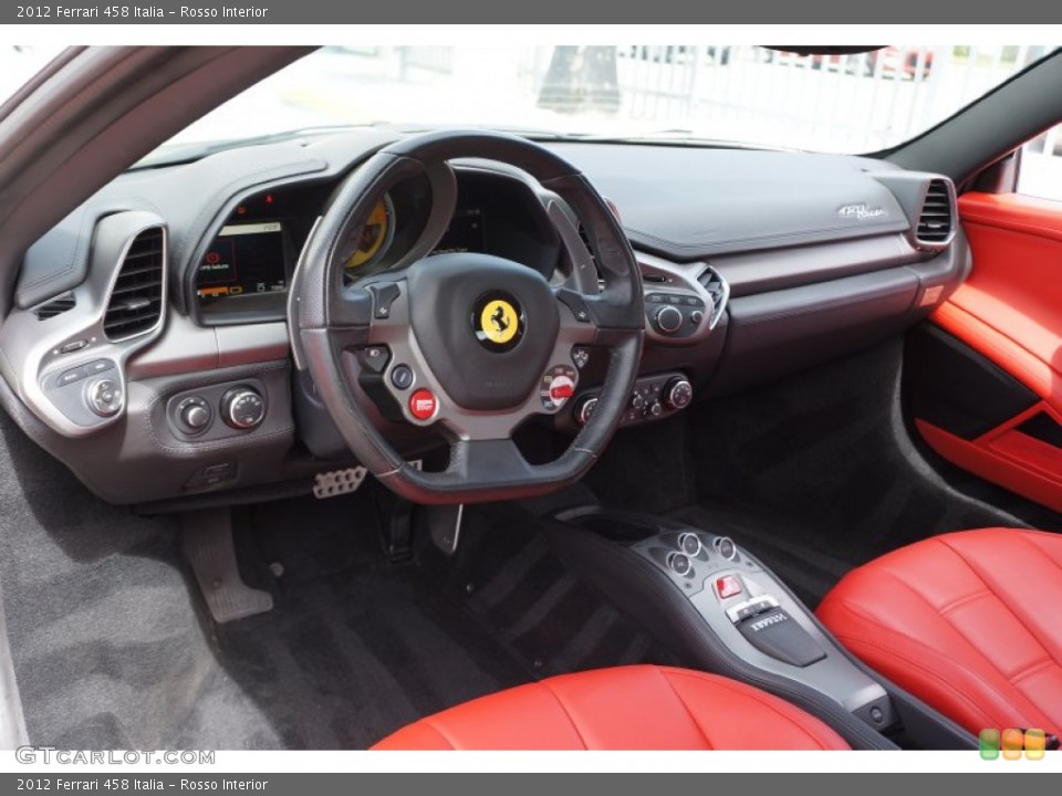 Rosso Interior Photo for the 2012 Ferrari 458 Italia #105102966