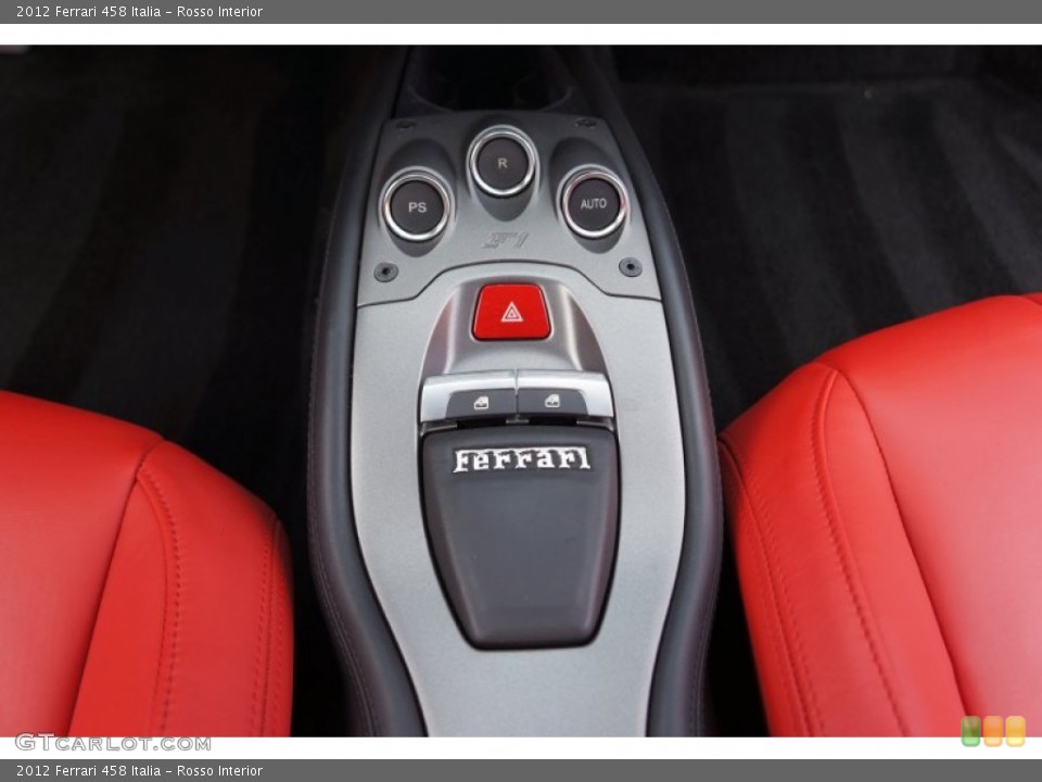 Rosso Interior Transmission for the 2012 Ferrari 458 Italia #105104031