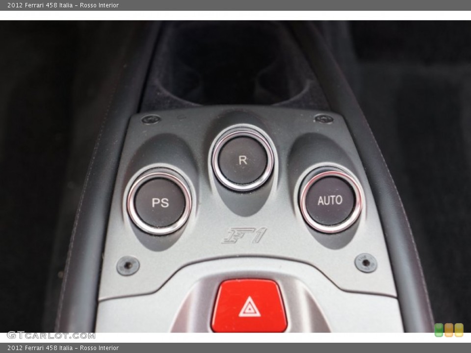 Rosso Interior Transmission for the 2012 Ferrari 458 Italia #105104217