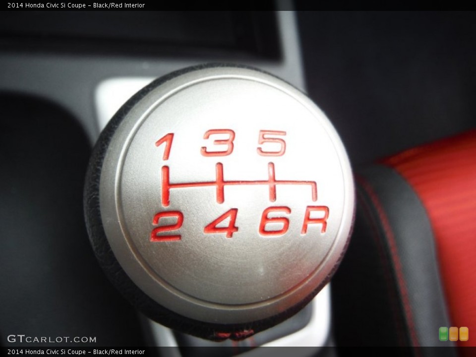 Black/Red Interior Transmission for the 2014 Honda Civic Si Coupe #105113148